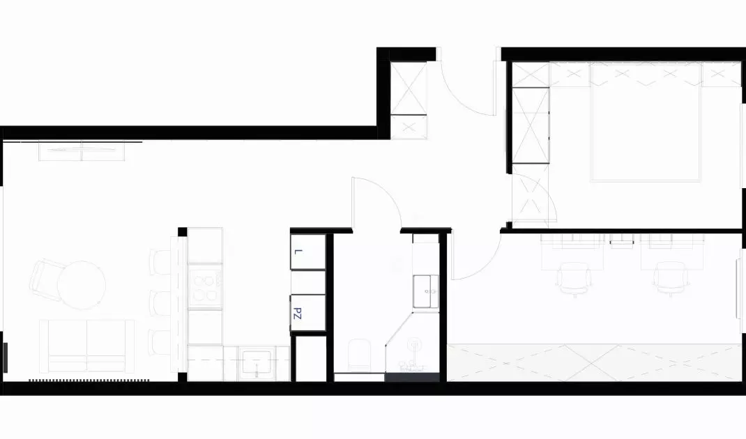 Apartment floor plan
