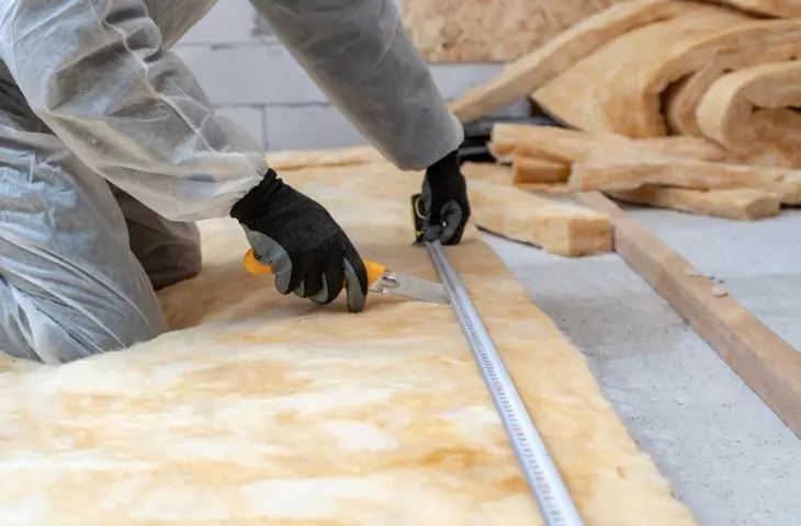 Mineral wool guarantees proper thermal conditions, protects against noise and increases fire protection