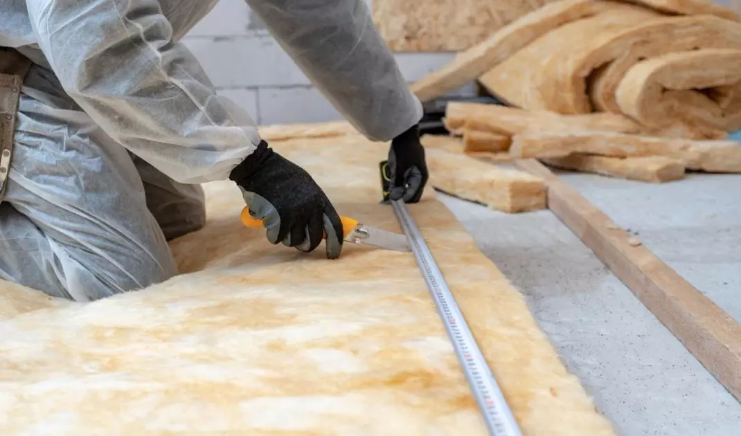 Mineral wool guarantees proper thermal conditions, protects against noise and increases fire protection