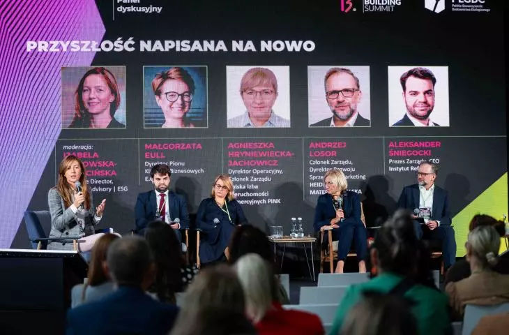 Od lewej: Izabela Makowska-Kwiecińska, Aleksander Śniegocki, Małgorzata Eull, Agnieszka Hryniewiecka-Jachowicz, Andrzej Losor