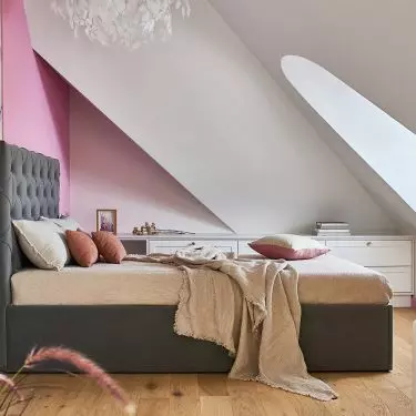 Each girl has her own room