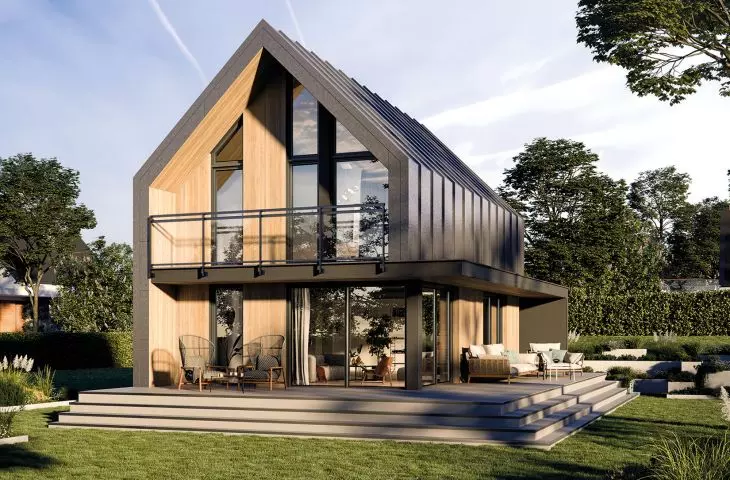 Profil schodowy SW + balustrada aluminiowa