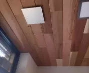 They can be mounted both on the wall and in the ceiling
