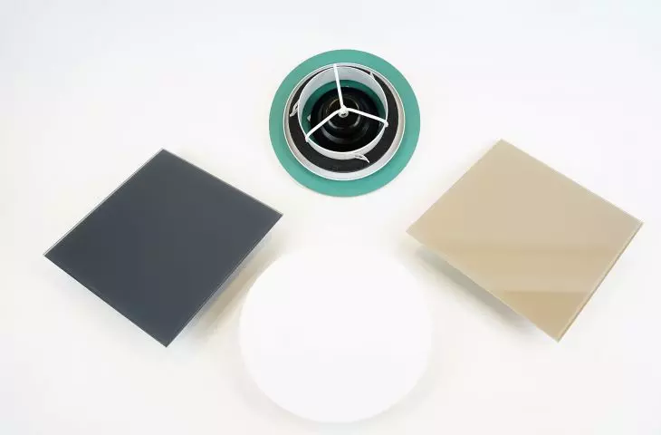 They are available in two shapes: round and square