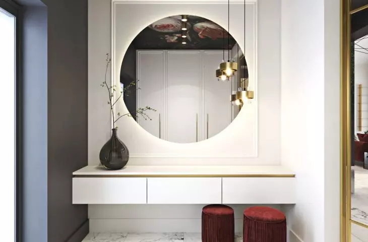Hallway designed by Agnieszka Konieczna