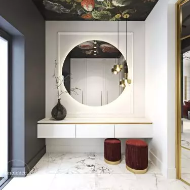 Hallway designed by Agnieszka Konieczna