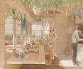 Gathering House, day part