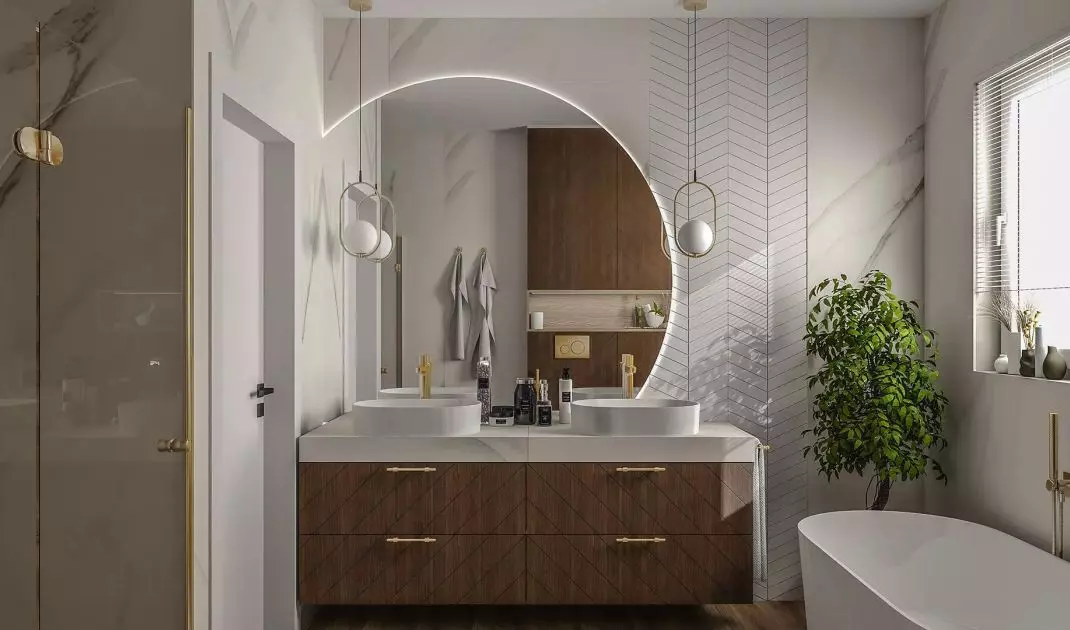 Fronts can be made of wood, wood veneers, laminate, glass, MDF, plastic, metal, fabric, rattan and plaid, among others
