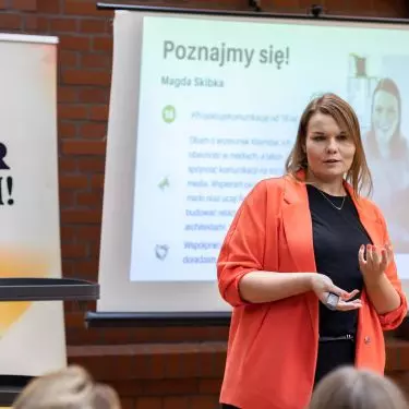 Personal branding training was conducted by Magda Skibka