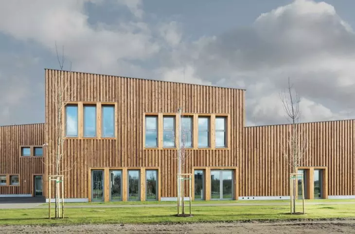Energy Efficient Kindergarten in Reguly, proj.: M.O.C. Architects: