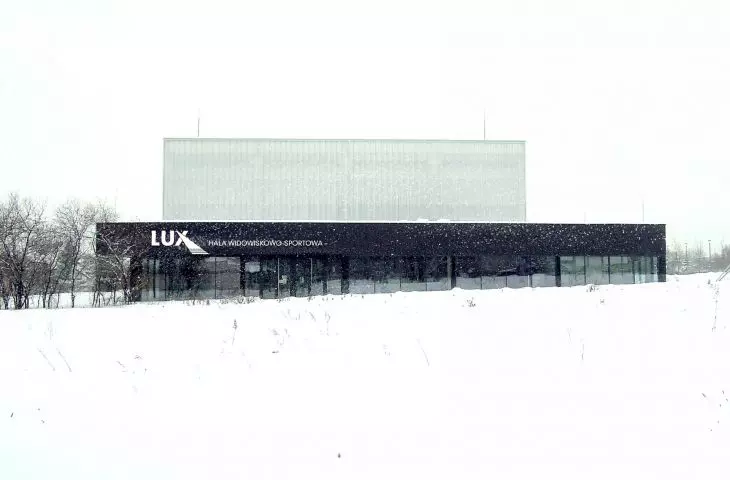 LUX entertainment and sports hall in Rogoznik, proj.: Projekt Plus Architekci