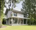 The opening to the outside was dictated not only by the use of the plot, but also by increasing the biologically active area