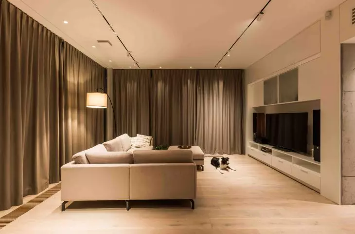 inside the house
