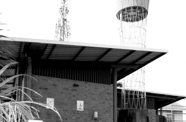  sanitary pavilion and water tower