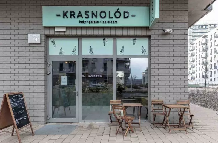 wrocławska sieć lodziarni Krasnolód