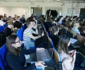 Male and female students in Poznań