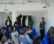 Od lewej: prodziekana ds. kształcenia dr hab. Agata Gawlik, prof. PP, redaktorka naczelna A&B Małgorzata Tomczak, dr Ewa Angoneze-Grela
