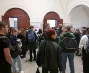 W oczekiwaniu na wykład na Politechnice Wrocławskiej 