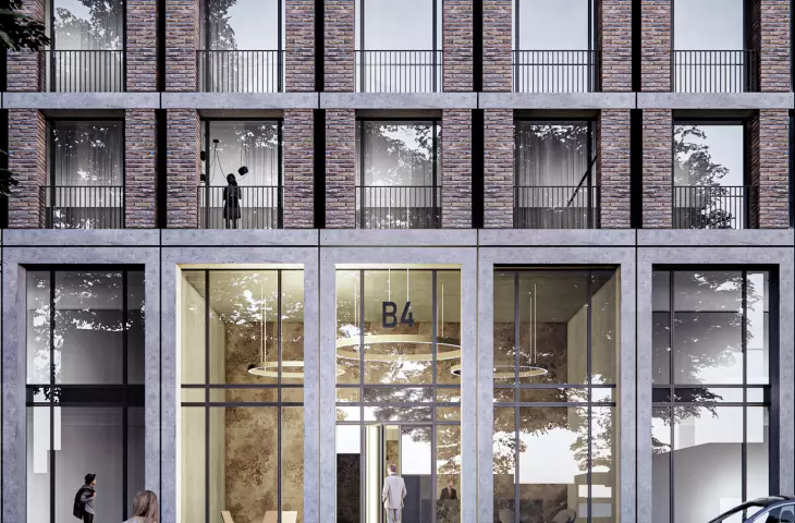 Visualization of the entrance area