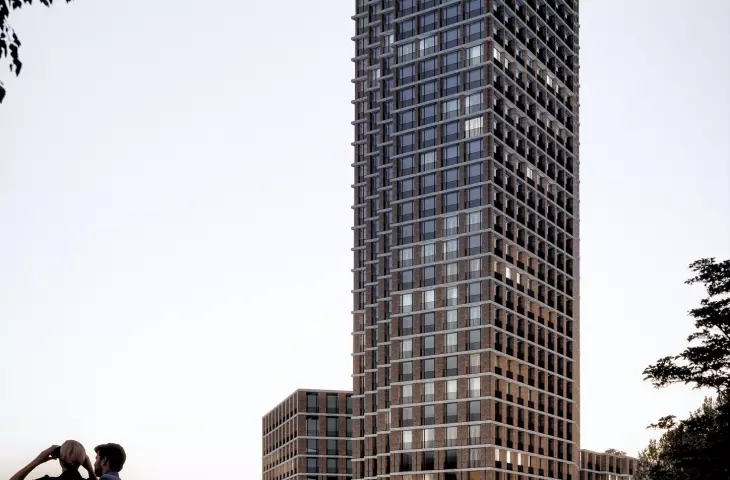 Visualization of the building