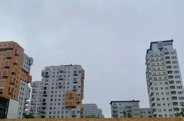 Immediate vicinity of the new building