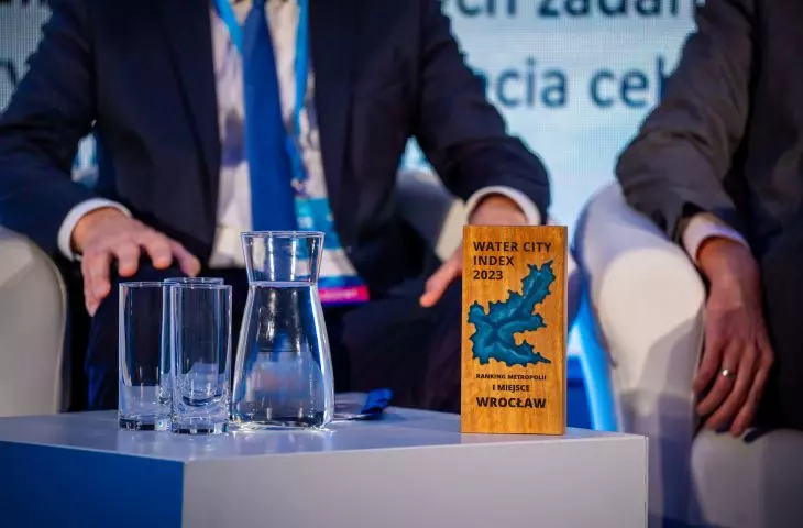 Wroclaw won first prize in the Water City Index 2023 ranking