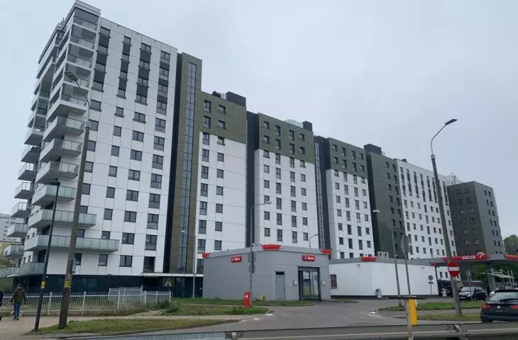 And this is what the new development that is being built in the area looks like