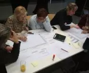 warsztaty, podczas których tworzy się plan