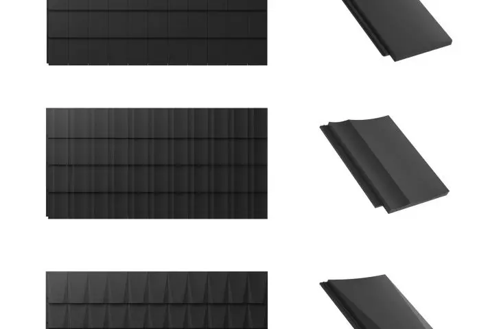 Tetrix ecological composite roof tiles