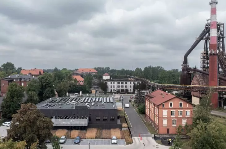 View of the premises of the Huta Pokój in Ruda Śląska