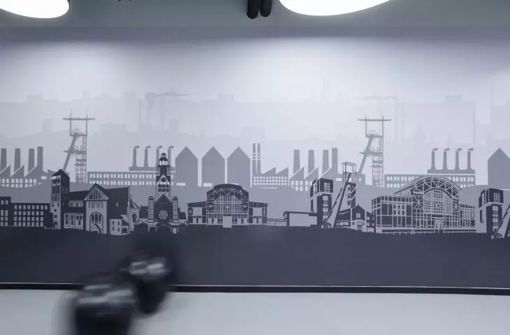 interior of the building