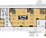 First floor plan of services