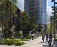 Visualization of the walkway between Studio and Norblin Factory
