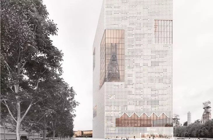 Pokłady Pamięci - KWK Centrum XXI. Projekt koncepcyjny budynku wielofunkcyjnego w Bytomiu