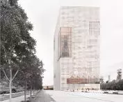 Pokłady Pamięci - KWK Centrum XXI. Projekt koncepcyjny budynku wielofunkcyjnego w Bytomiu