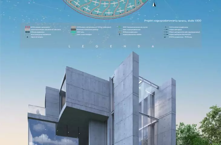 Centrum Kultury Lotnictwa przy ulicy Przestrzennej w Szczecinie