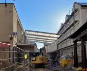 Zadaszenie nad pasażem przy Galerii Arsenał na Starym Rynku w Poznaniu