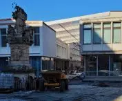 Zadaszenie nad pasażem przy Galerii Arsenał na Starym Rynku w Poznaniu