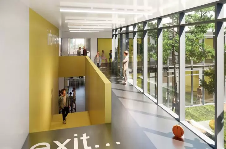 CLXIII High School in Wesola