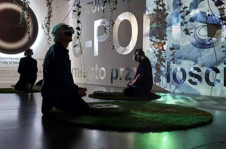 Biennale Kultura Futura in the Malopolska Garden of Art in Krakow.