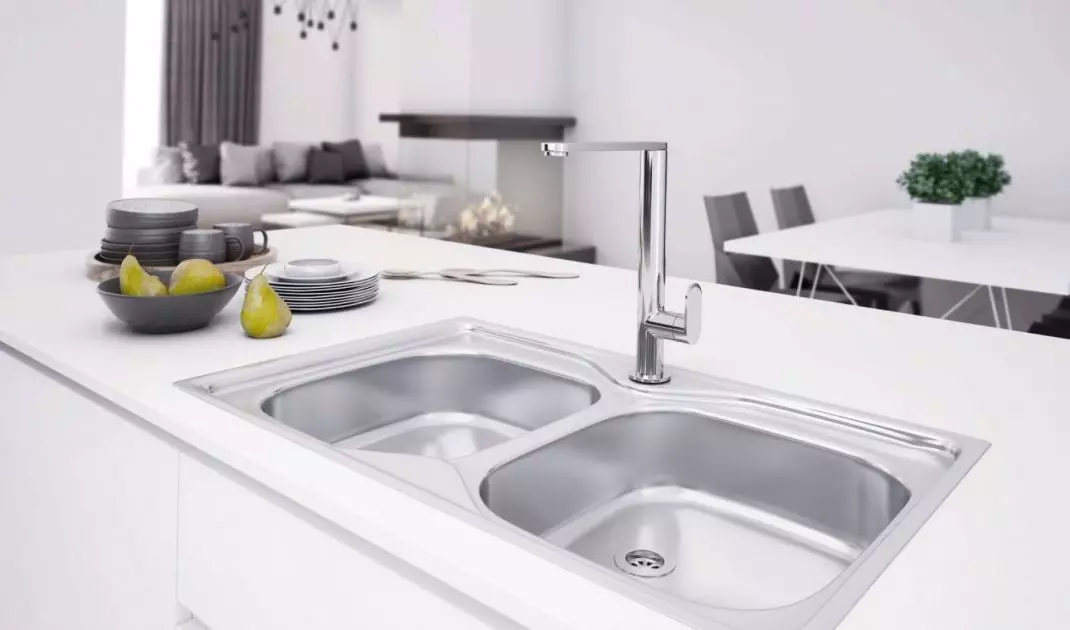 Consider how much space you can allocate for the sink