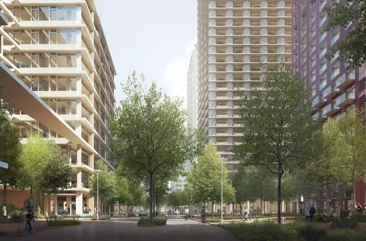visualization of the street, earlier version