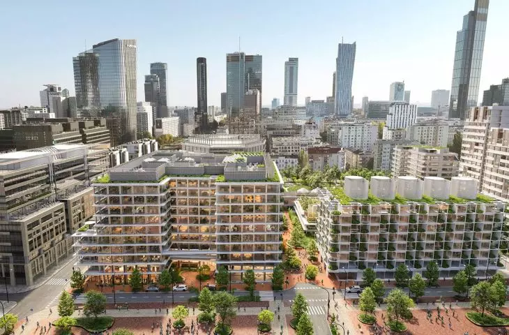 panorama of the complex