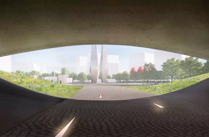 Jak uzsadnił sąd konkursowy główna nagroda (40 tys. zł) została przyznana za wyraziste uporządkowanie urbanistyczno-architektoniczne placu, podzielonego na trzy strefy funkcjonalne: pamięci, zieloną i miejską.