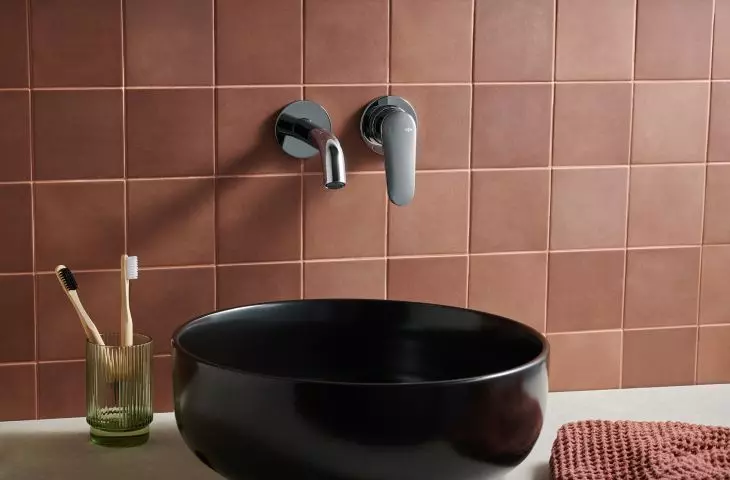 Concealed basin mixer Otava equipped with ecological aerator