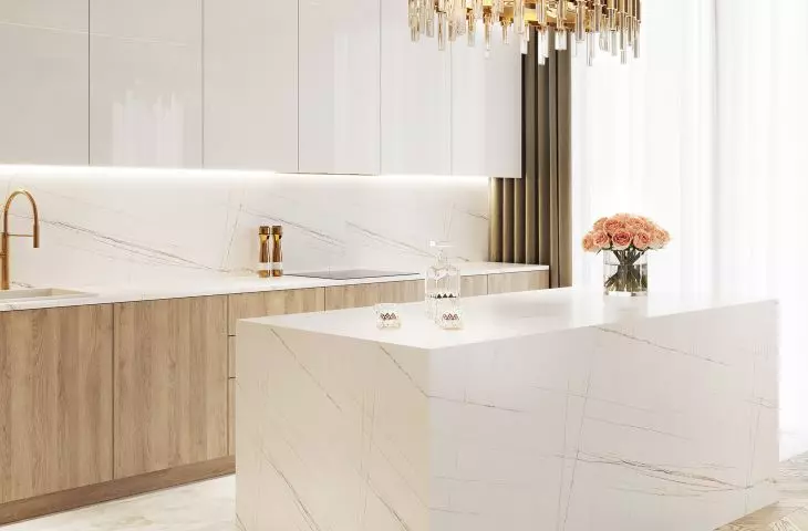 Blat – Marmur Blanche 5186 MAT. Panel ścienny – Marmur Blanche 5186 MAT