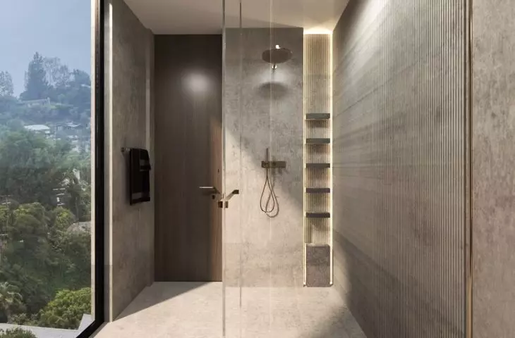 Dekton Ukiyo, the first collection of fluted cladding designed by Claudia Afshar