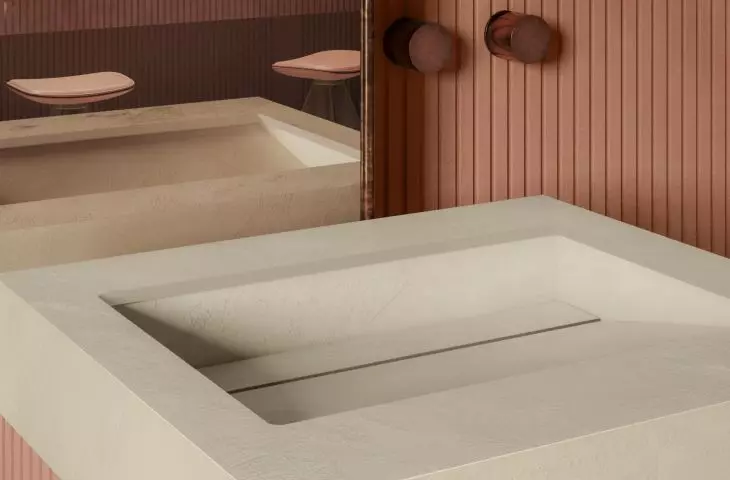 Dekton Ukiyo, the first collection of fluted cladding designed by Claudia Afshar