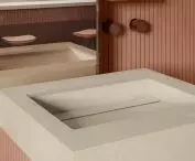 Dekton Ukiyo, the first collection of fluted cladding designed by Claudia Afshar