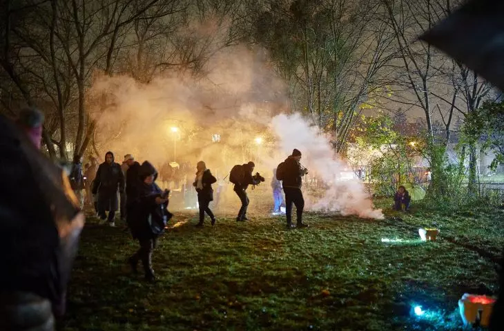 Praca Magdaleny Franczak „Podżycie” budowała nastrój parą